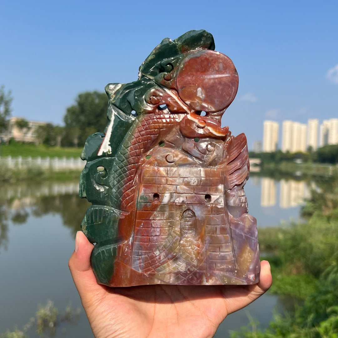 Ocean Jasper Dragon