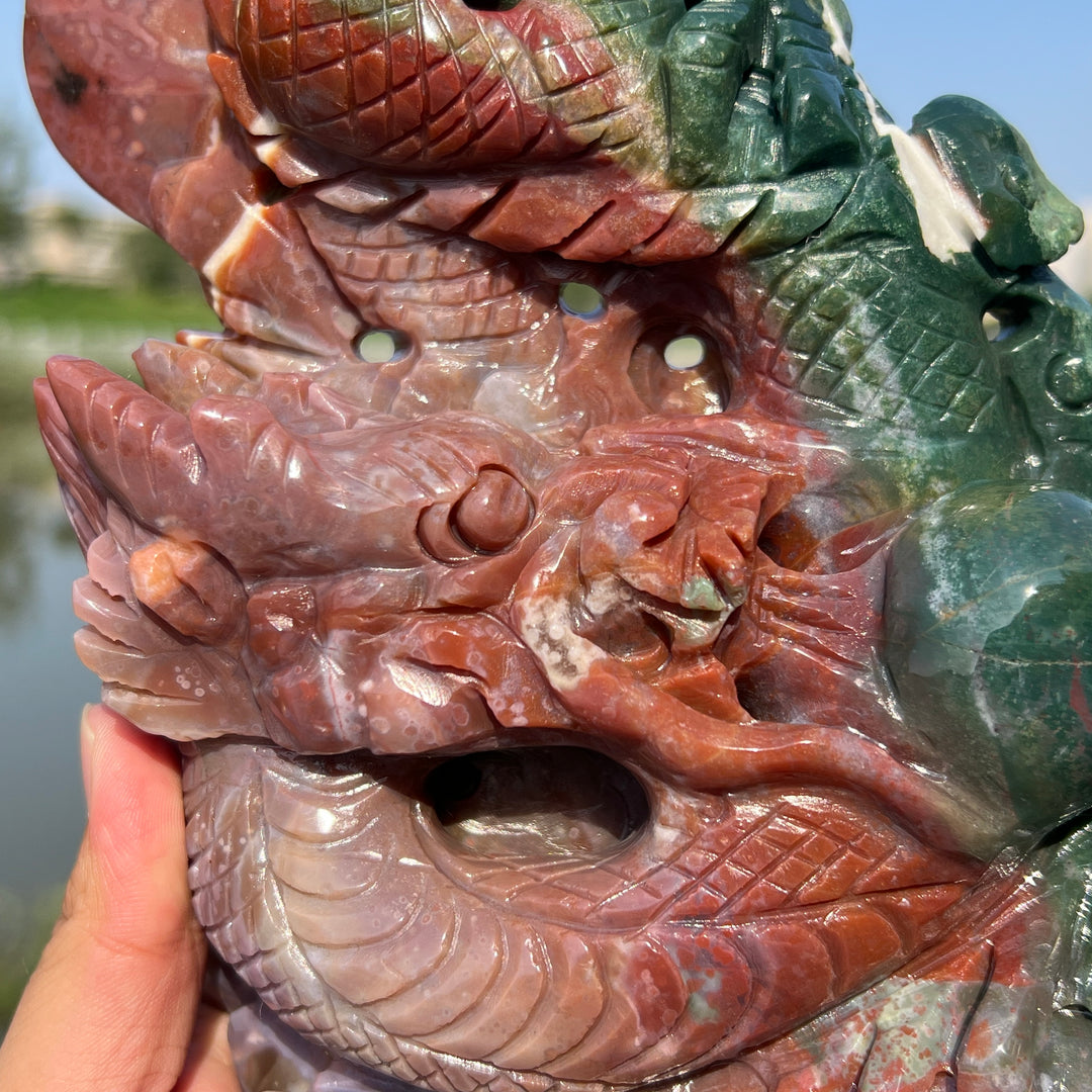 Ocean Jasper Dragon