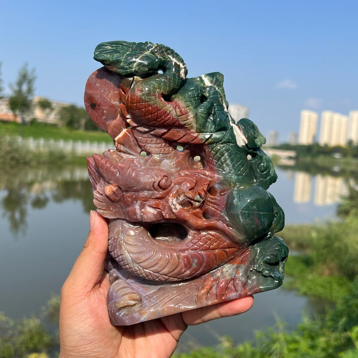 Ocean Jasper Dragon