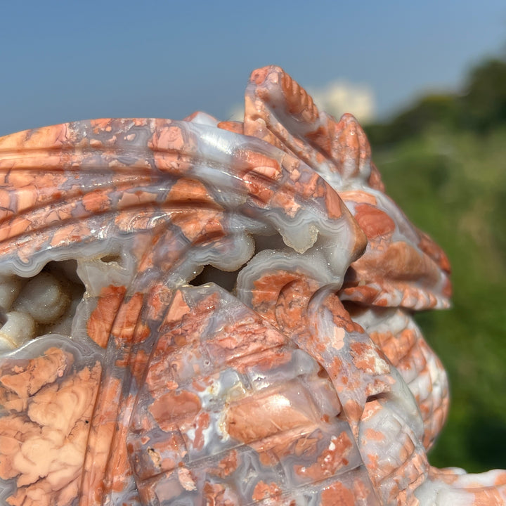 Pink Agate Dragon
