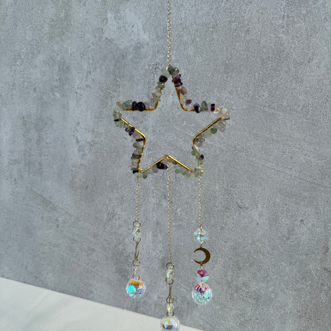 Star Crystal Sun Catcher