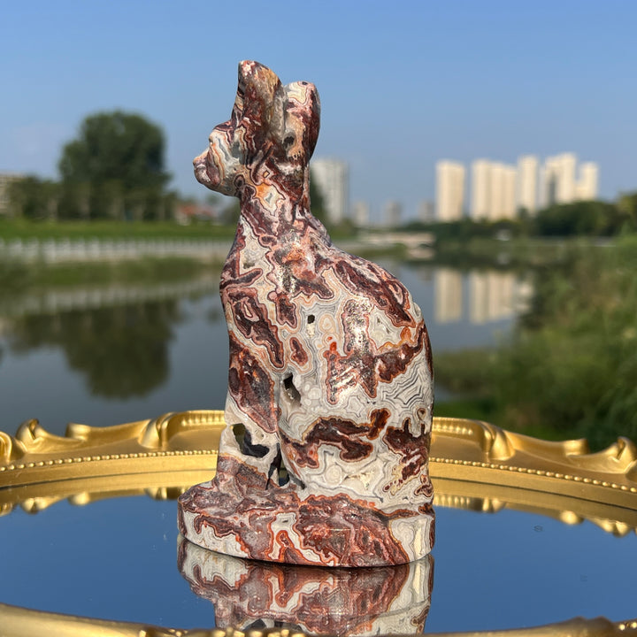 Mexican Agate Sphynx Cat -2