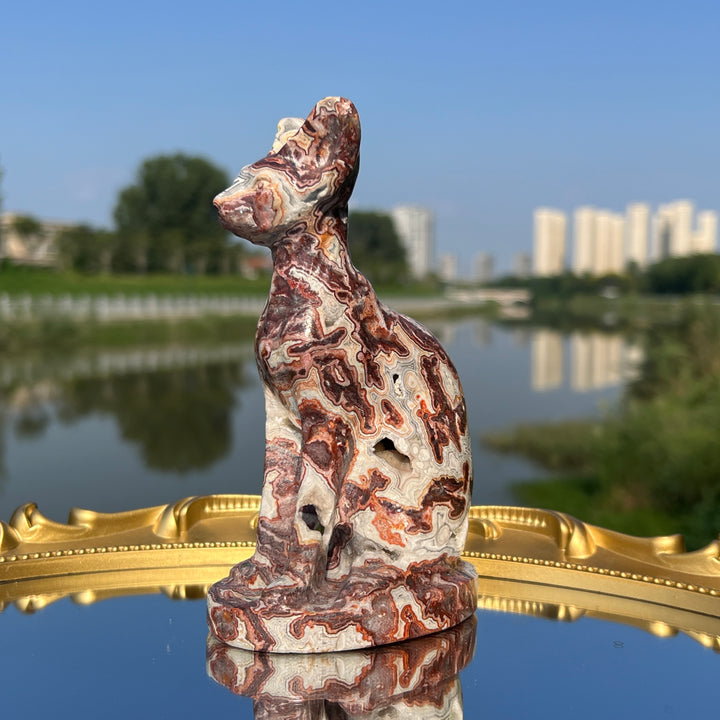 Mexican Agate Sphynx Cat -2