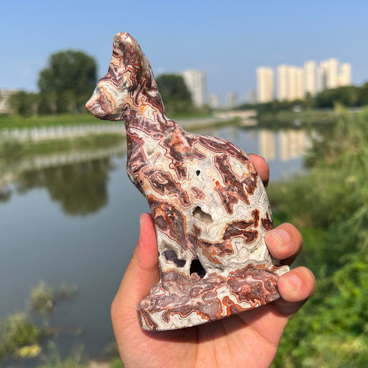 Mexican Agate Sphynx Cat -2