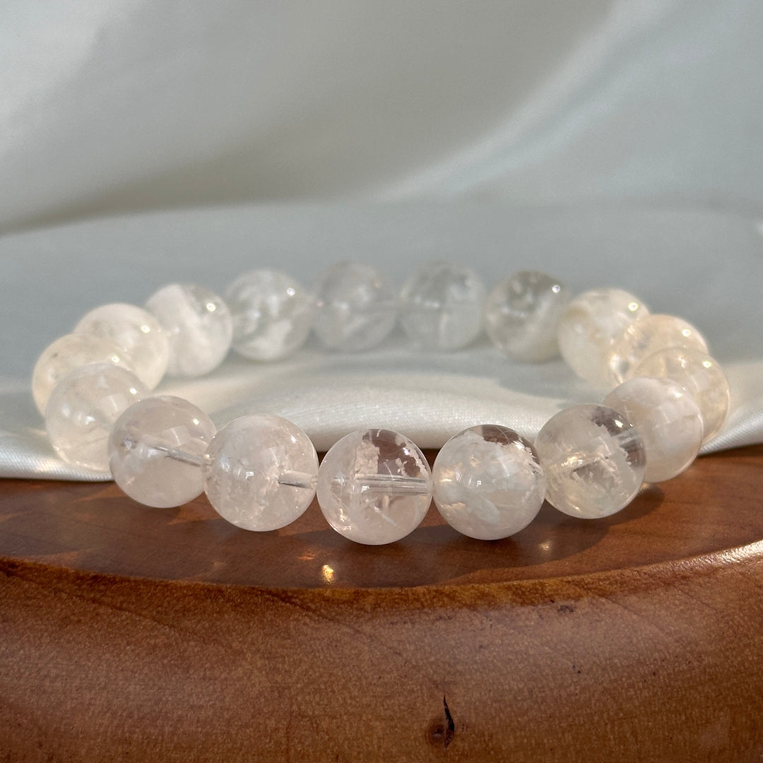 Snowflake Phantom Quartz Bracelet 11.9-12.3mm