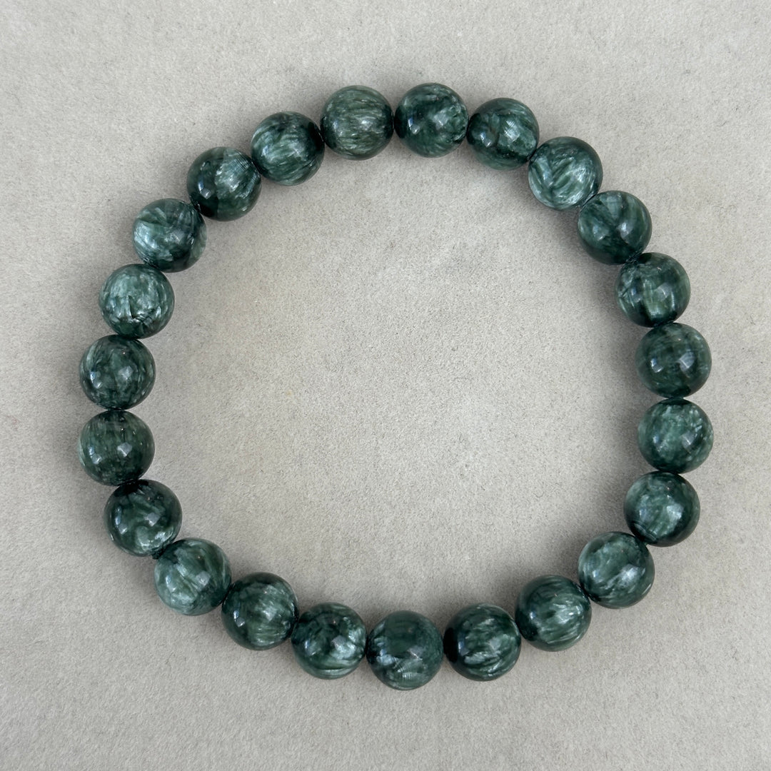 Seraphinite Bracelet 7.8-8.0mm
