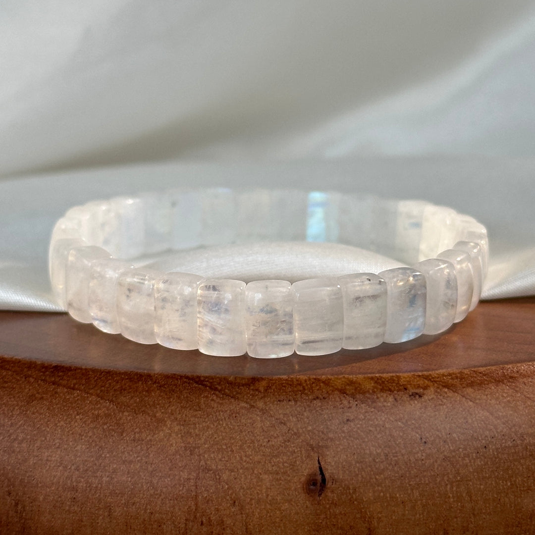 Indian Moonstone Soft Bangle 9.6-10.1mm