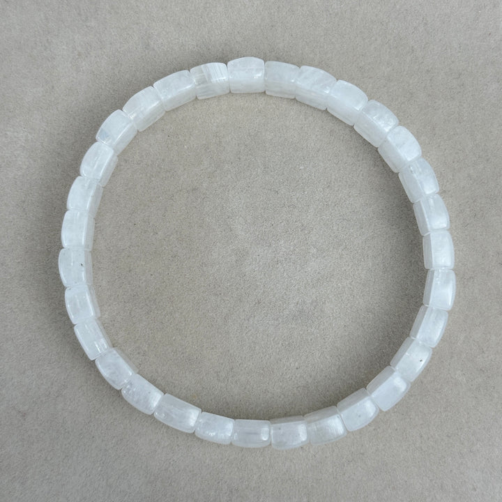 Indian Moonstone Soft Bangle 9.6-10.1mm