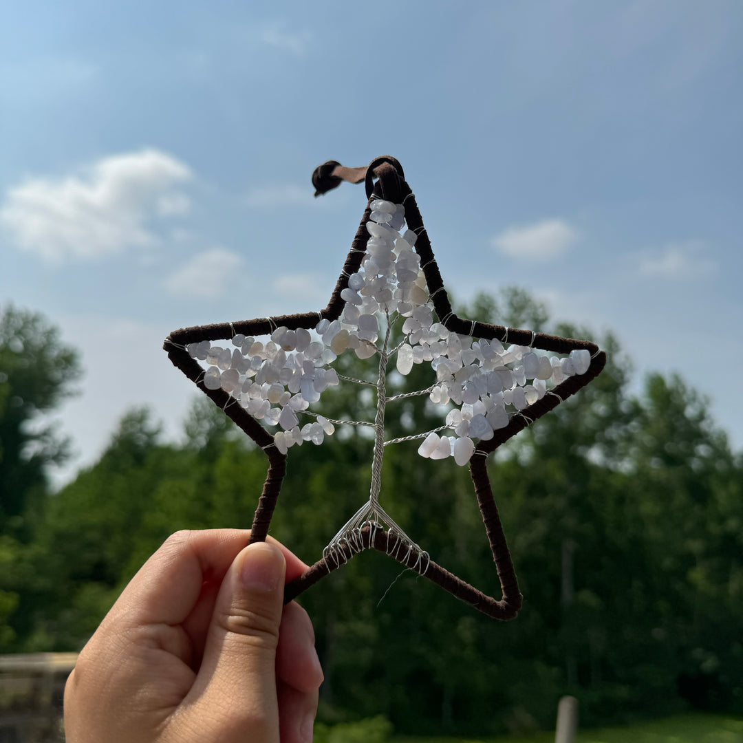 Star Tree of Life Hanging Ornaments, Hand Made