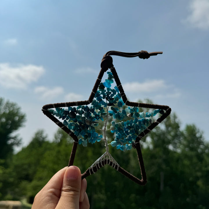 Star Tree of Life Hanging Ornaments, Hand Made