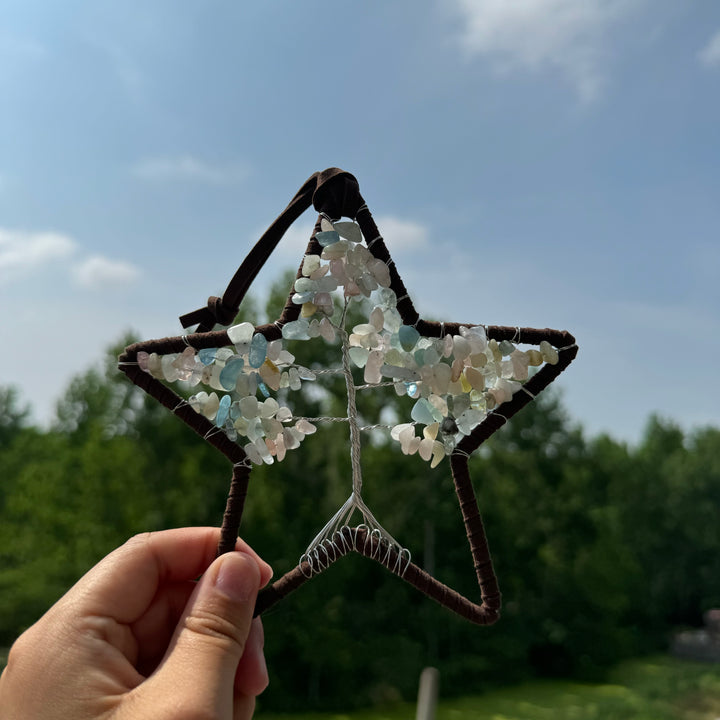 Star Tree of Life Hanging Ornaments, Hand Made