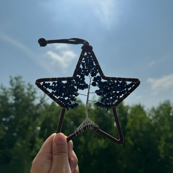 Star Tree of Life Hanging Ornaments, Hand Made