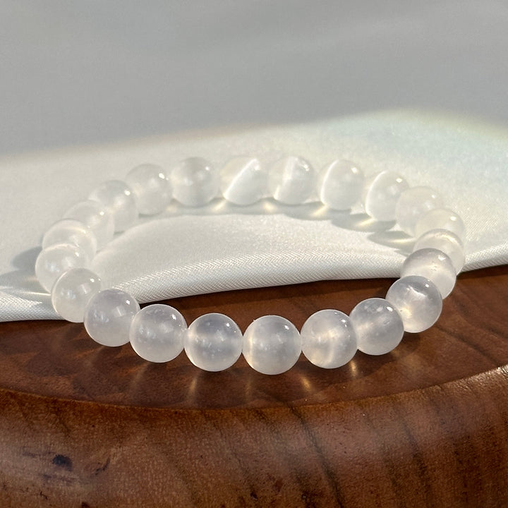 Selenite Bracelet 8.1-8.5mm