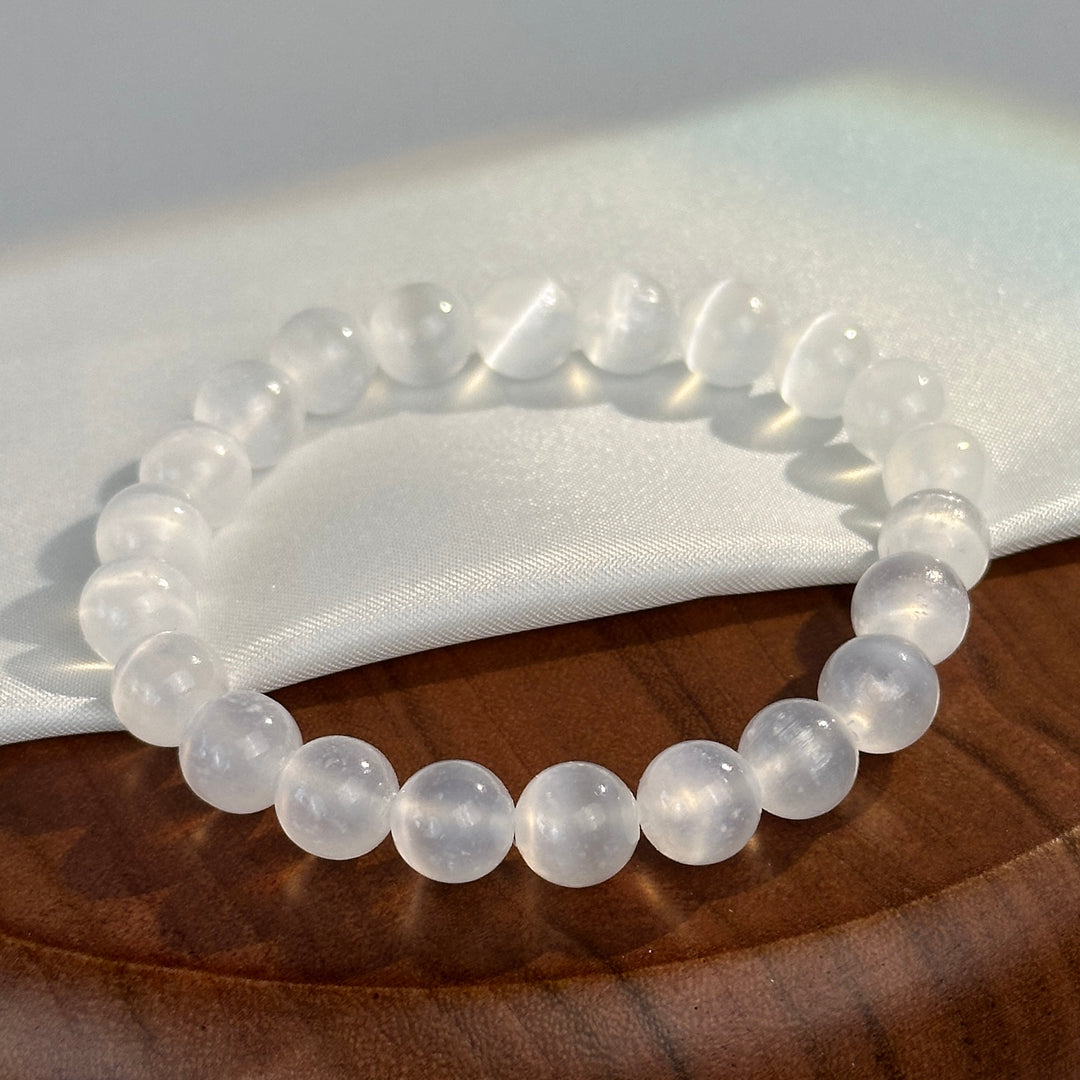 Selenite Bracelet 8.1-8.5mm