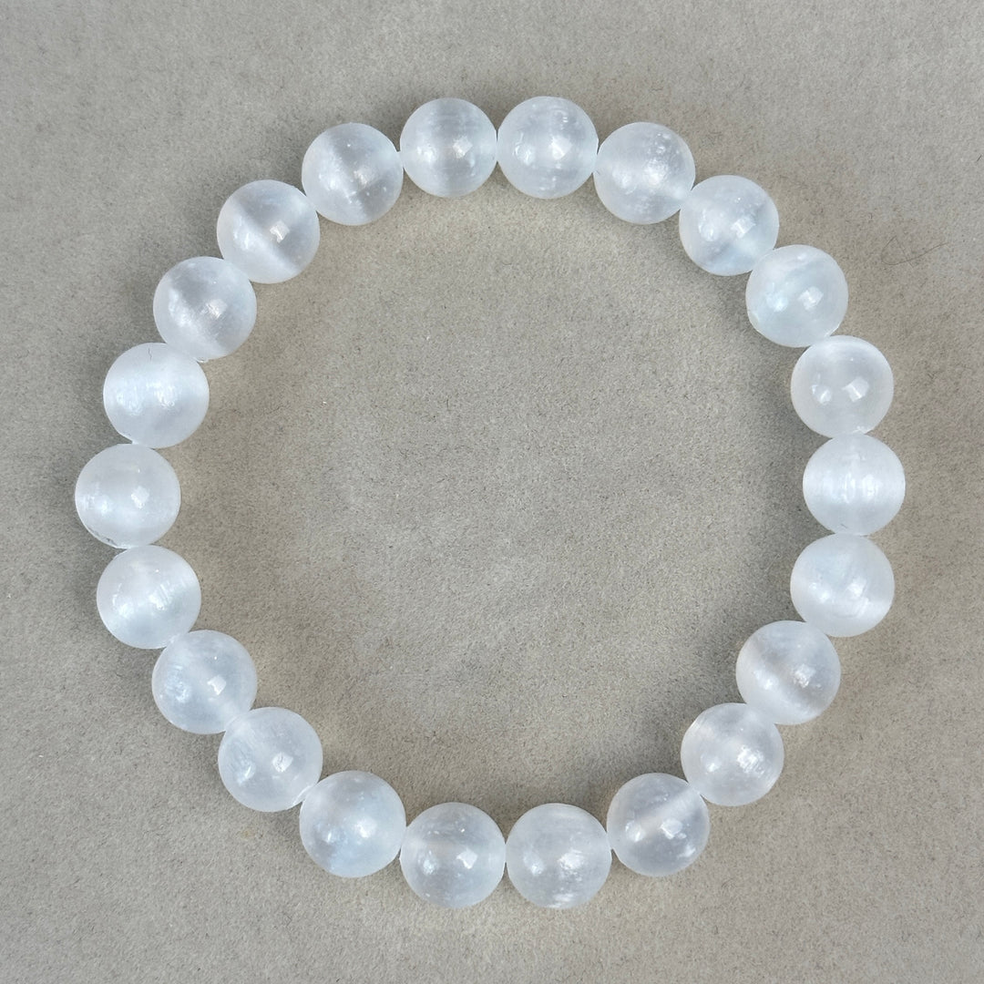 Selenite Bracelet 8.1-8.5mm