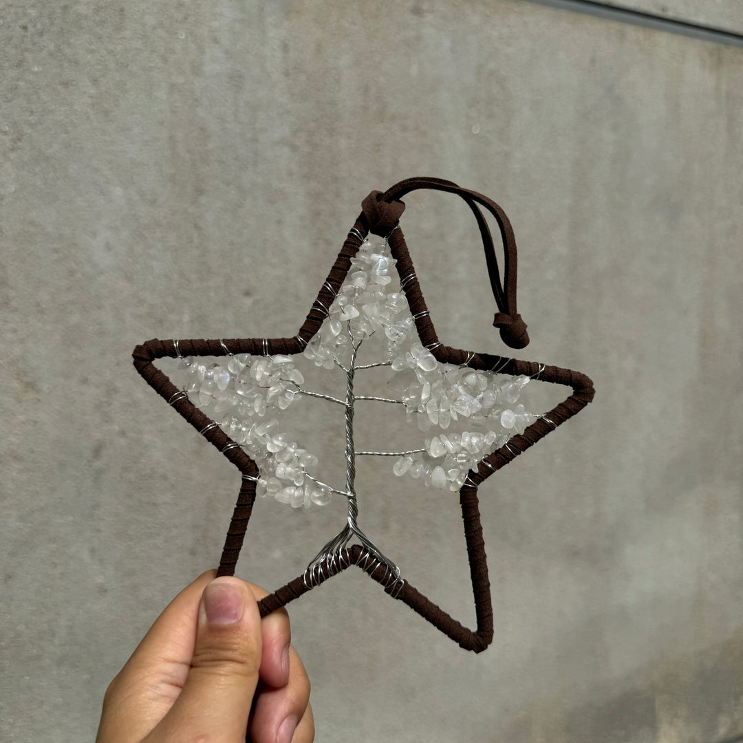 Star Tree of Life Hanging Ornaments, Hand Made