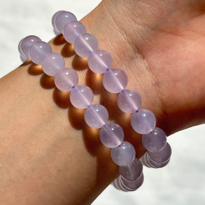 Lavender Amethyst Bracelet 7.9-8.1mm