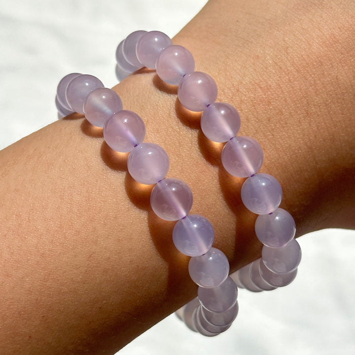 Lavender Amethyst Bracelet 7.9-8.1mm