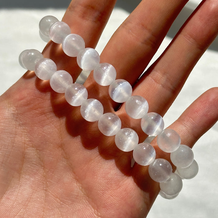 Selenite Bracelet 8.1-8.5mm