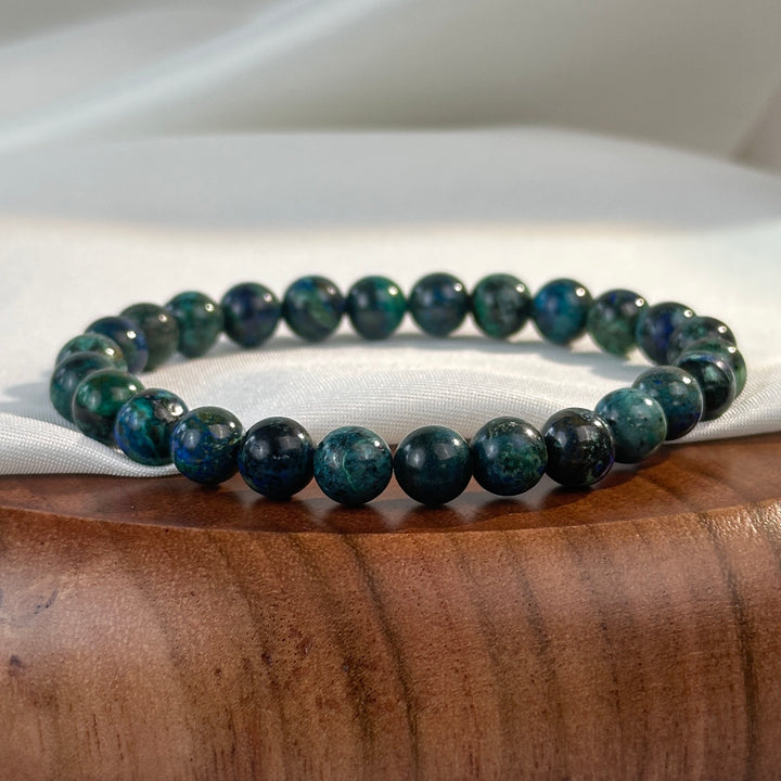 Azurite Bracelet 7.3-8.2mm