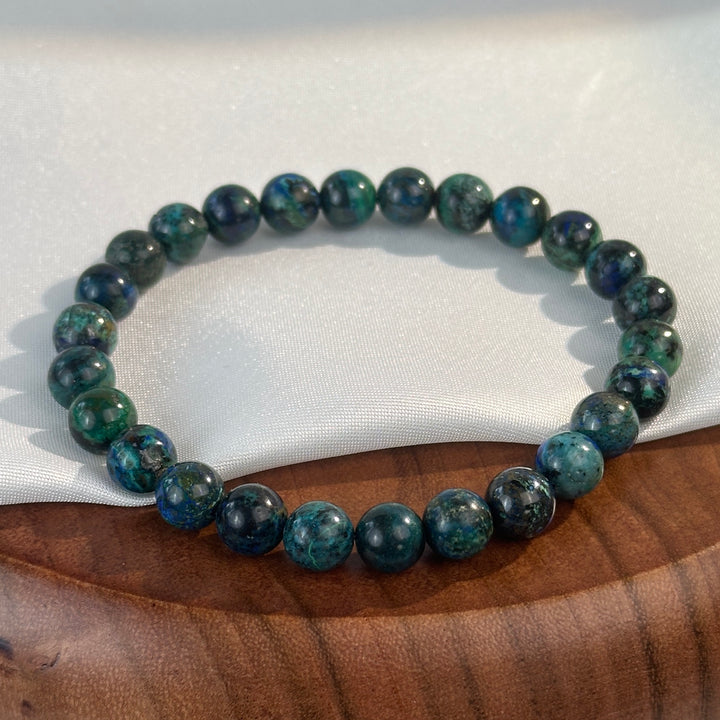 Azurite Bracelet 7.3-8.2mm