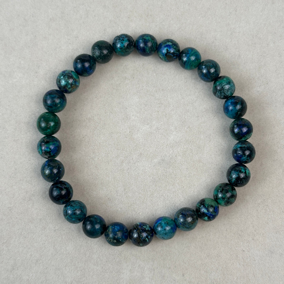 Azurite Bracelet 7.3-8.2mm