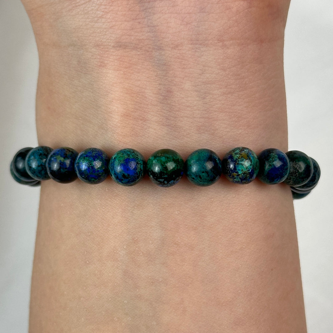 Azurite Bracelet 7.3-8.2mm