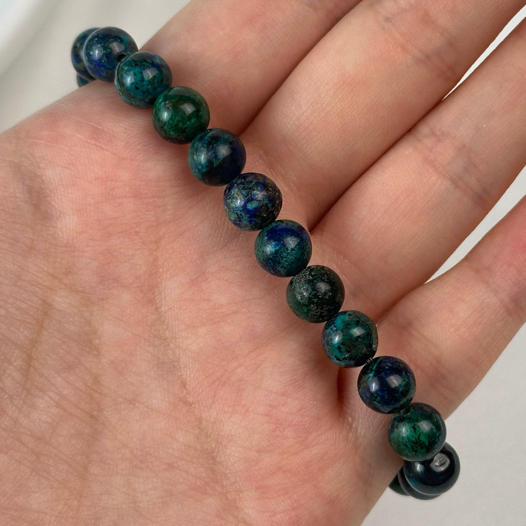Azurite Bracelet 7.3-8.2mm