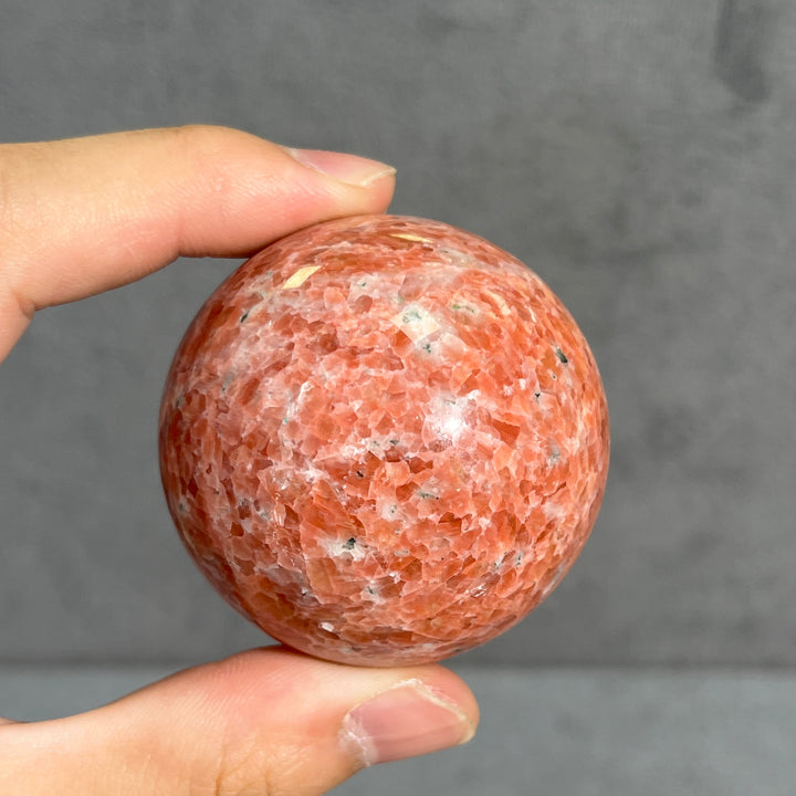Orange Calcite Sphere