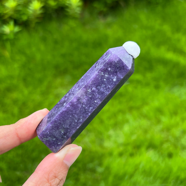 Lepidolite Point