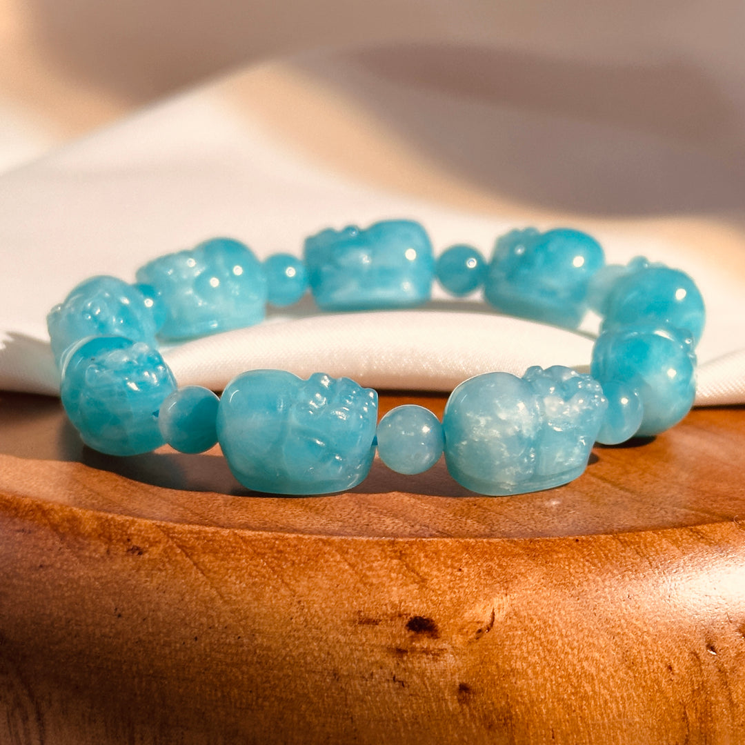 Prehnit Armband