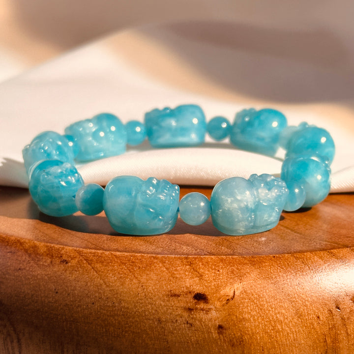 Prehnit Armband