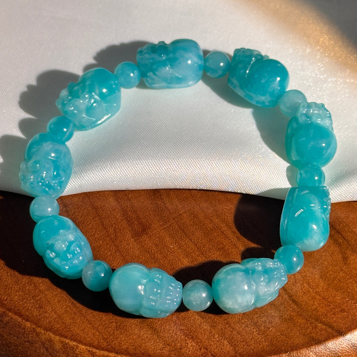 Prehnit Armband