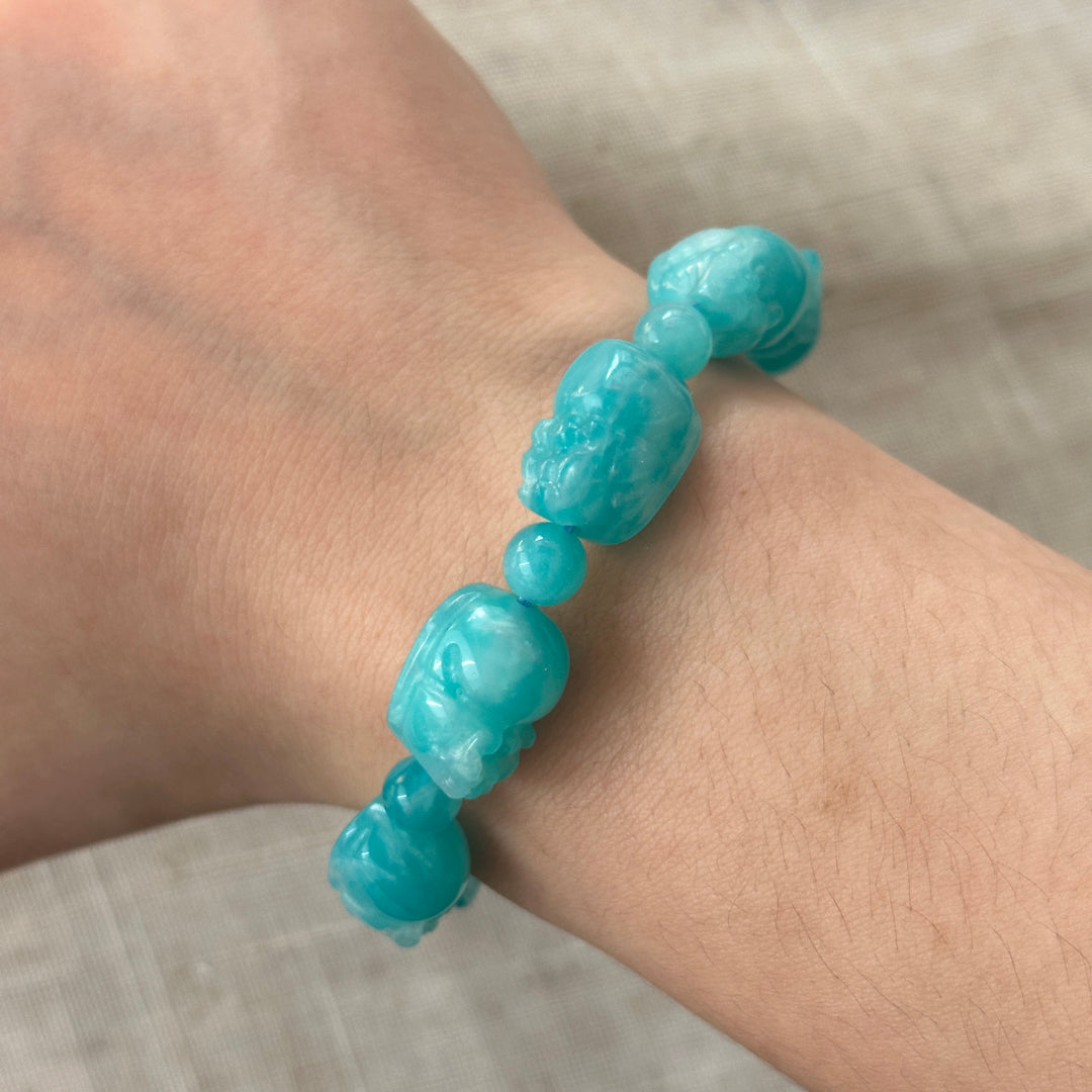Prehnit Armband