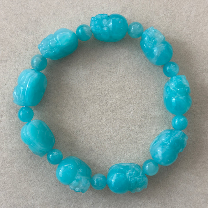 Prehnit Armband