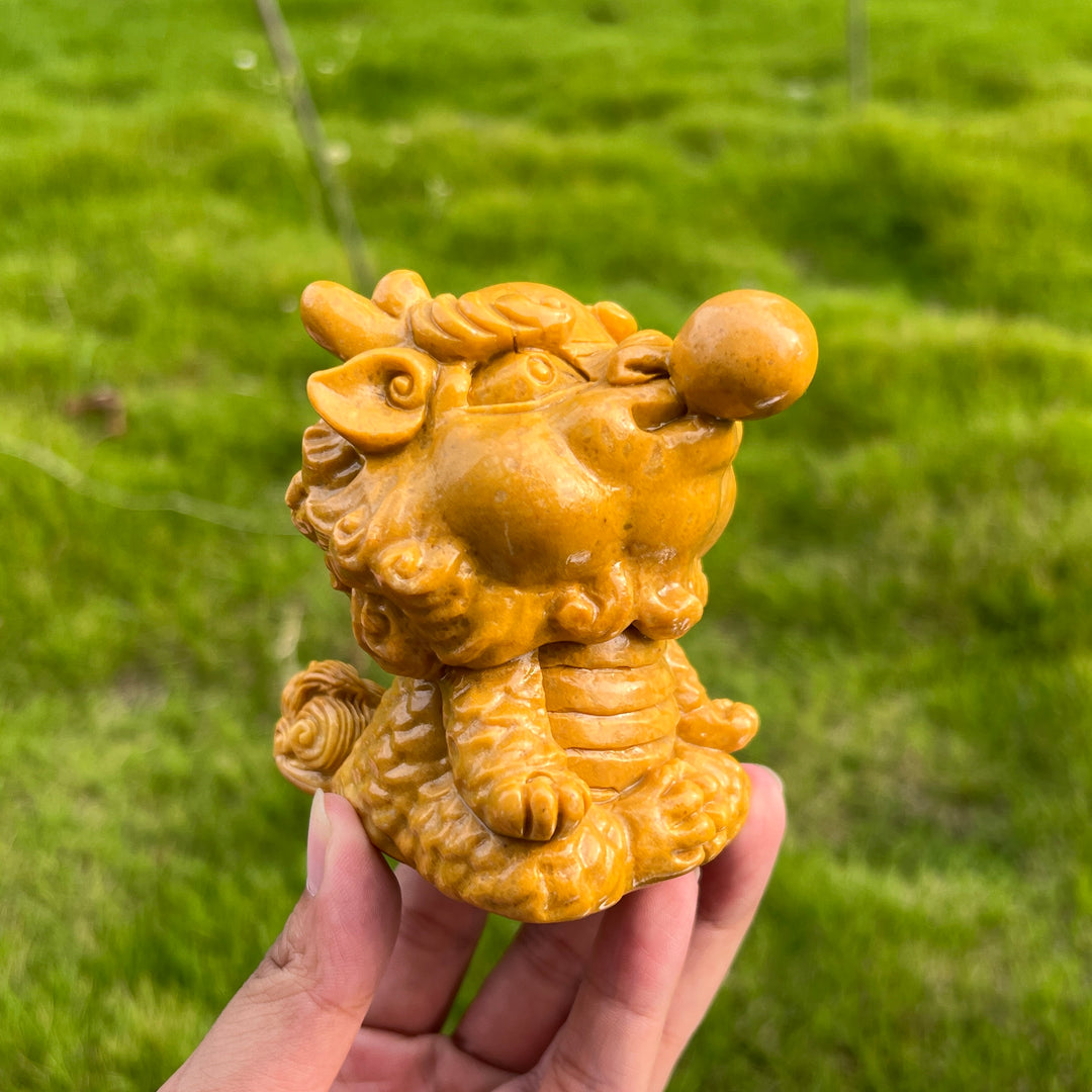 Yellow Aventurine Dragon Baby