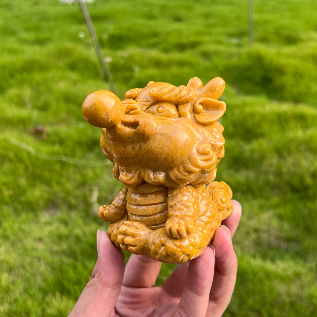 Yellow Aventurine Dragon Baby