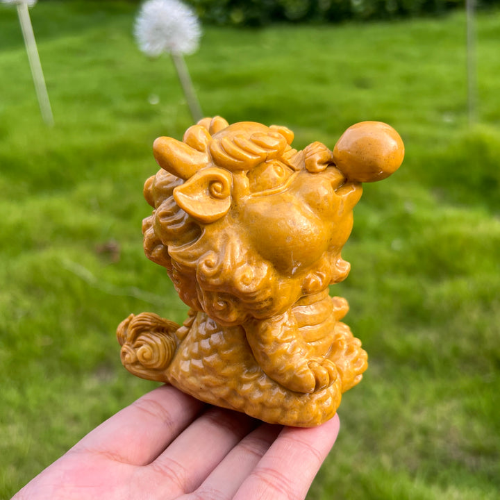 Yellow Aventurine Dragon Baby
