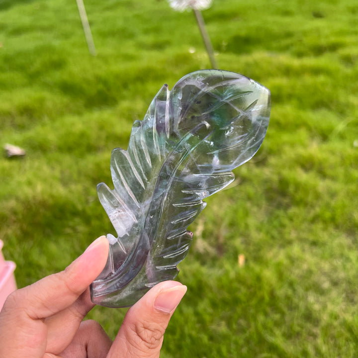 Rainbow Fluorite Feather