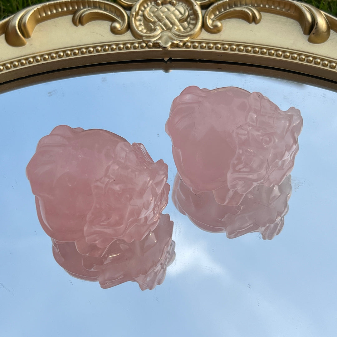 Rose Quartz Dragon Turtle