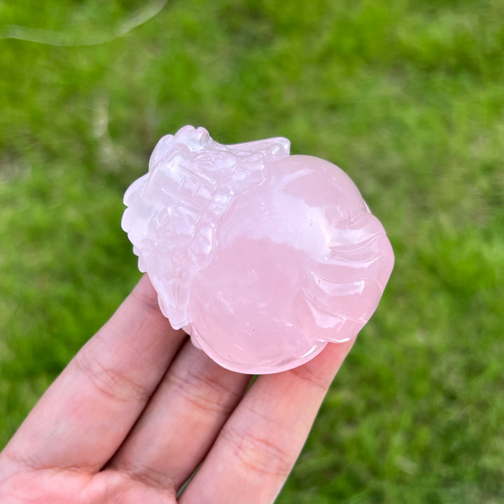 Rose Quartz Dragon Turtle
