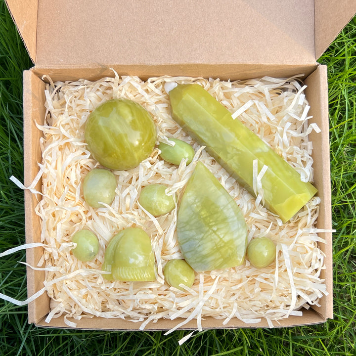 Natural Crystal Value Bundle- Serpentine Kit