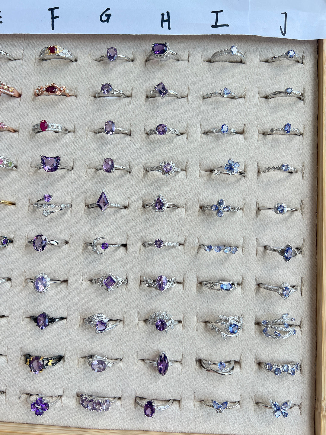 Crystal Ring Collection,S925