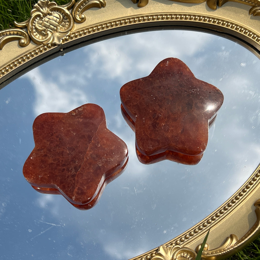 Strawberry Quartz Star