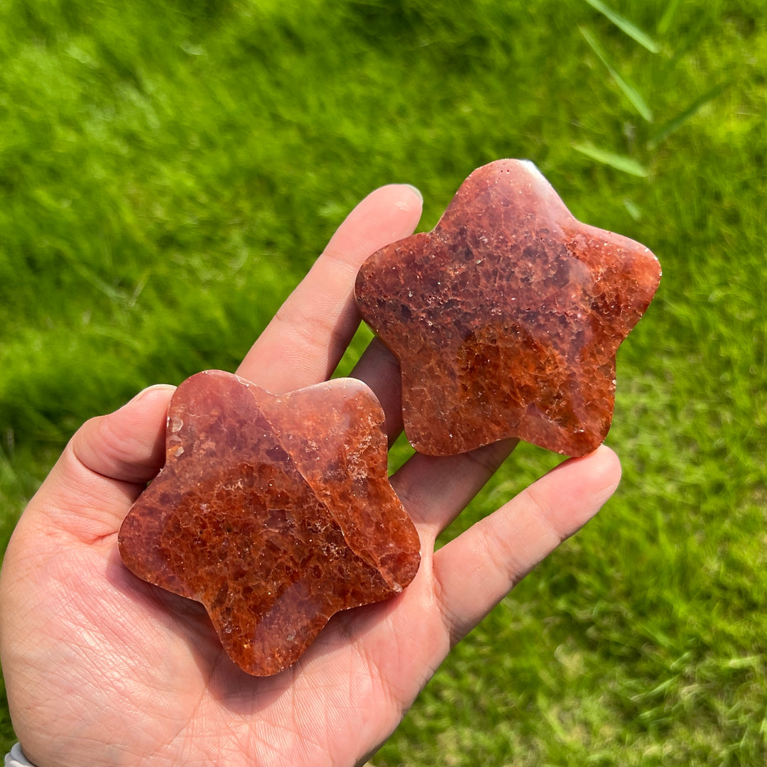 Strawberry Quartz Star