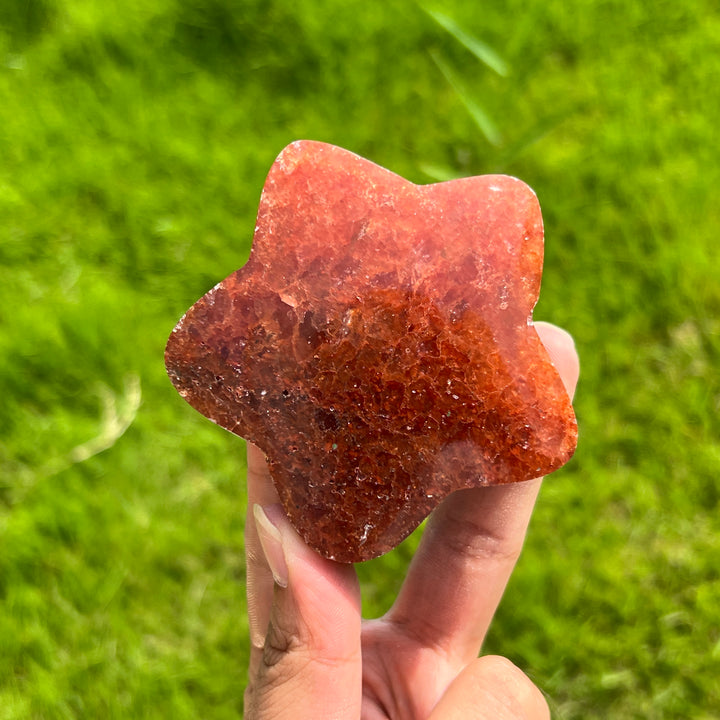 Strawberry Quartz Star