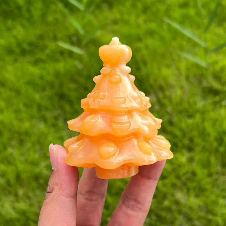 Yellow Calcite Christmas Trees