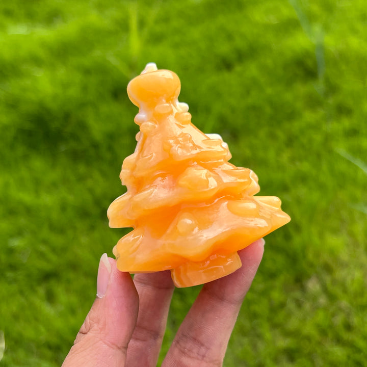 Yellow Calcite Christmas Trees