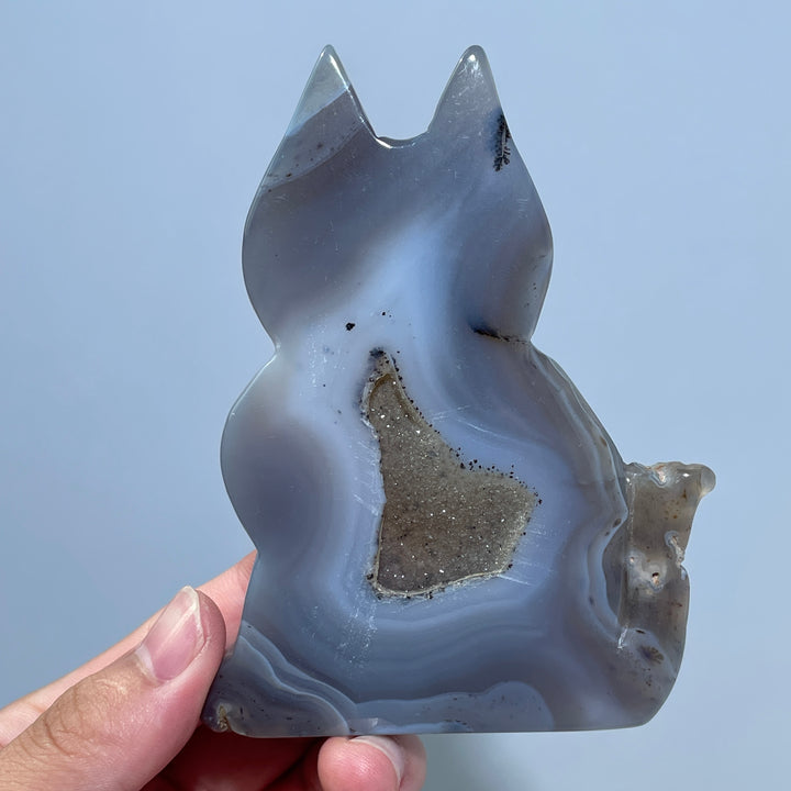 Agate Geode Cat