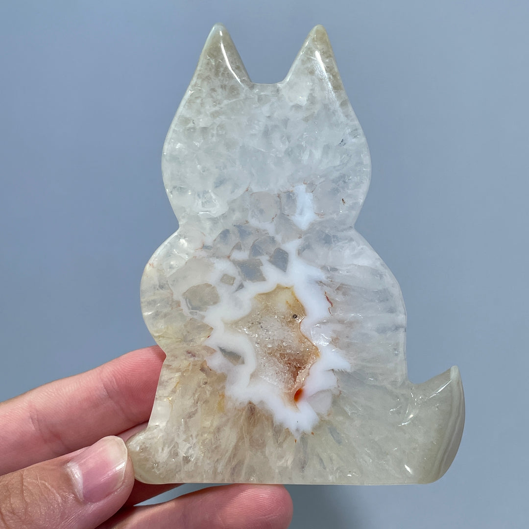 Agate Geode Cat